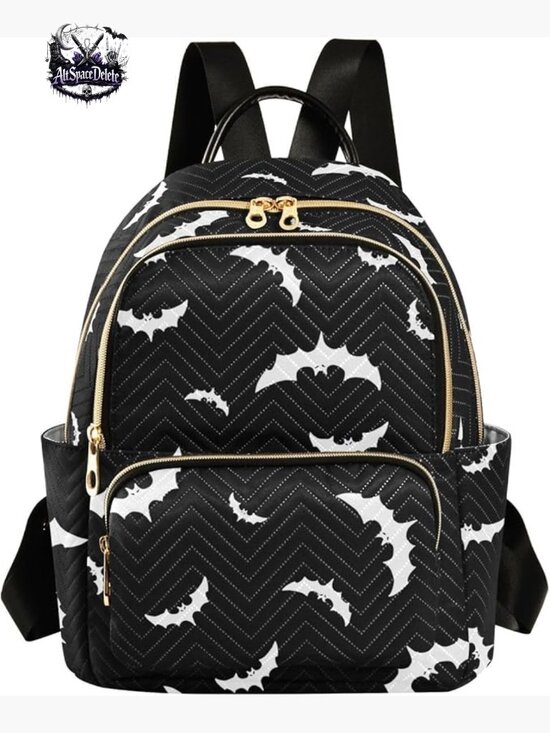 Quilted Mini Backpack Purse Lightweight Travel Daypack with Multiple Pockets main image 6